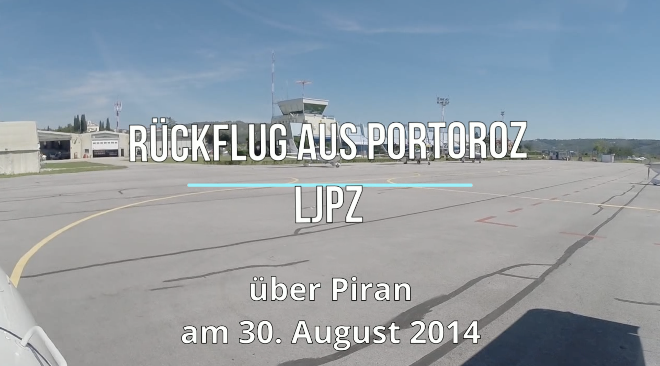 2014 Abflug aus Portoroz